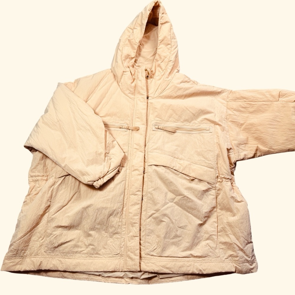 New $248 Free People Billie Boxy Lightweight Insulated Nectar Jacket Size M/L - Picture 3 of 13